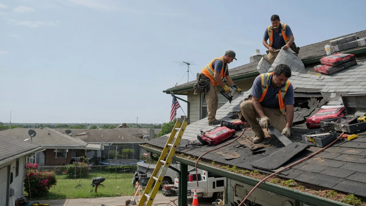 Roof Repair in Marble City, OK near me